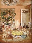 Edouard Vuillard Lunch Spain oil painting artist